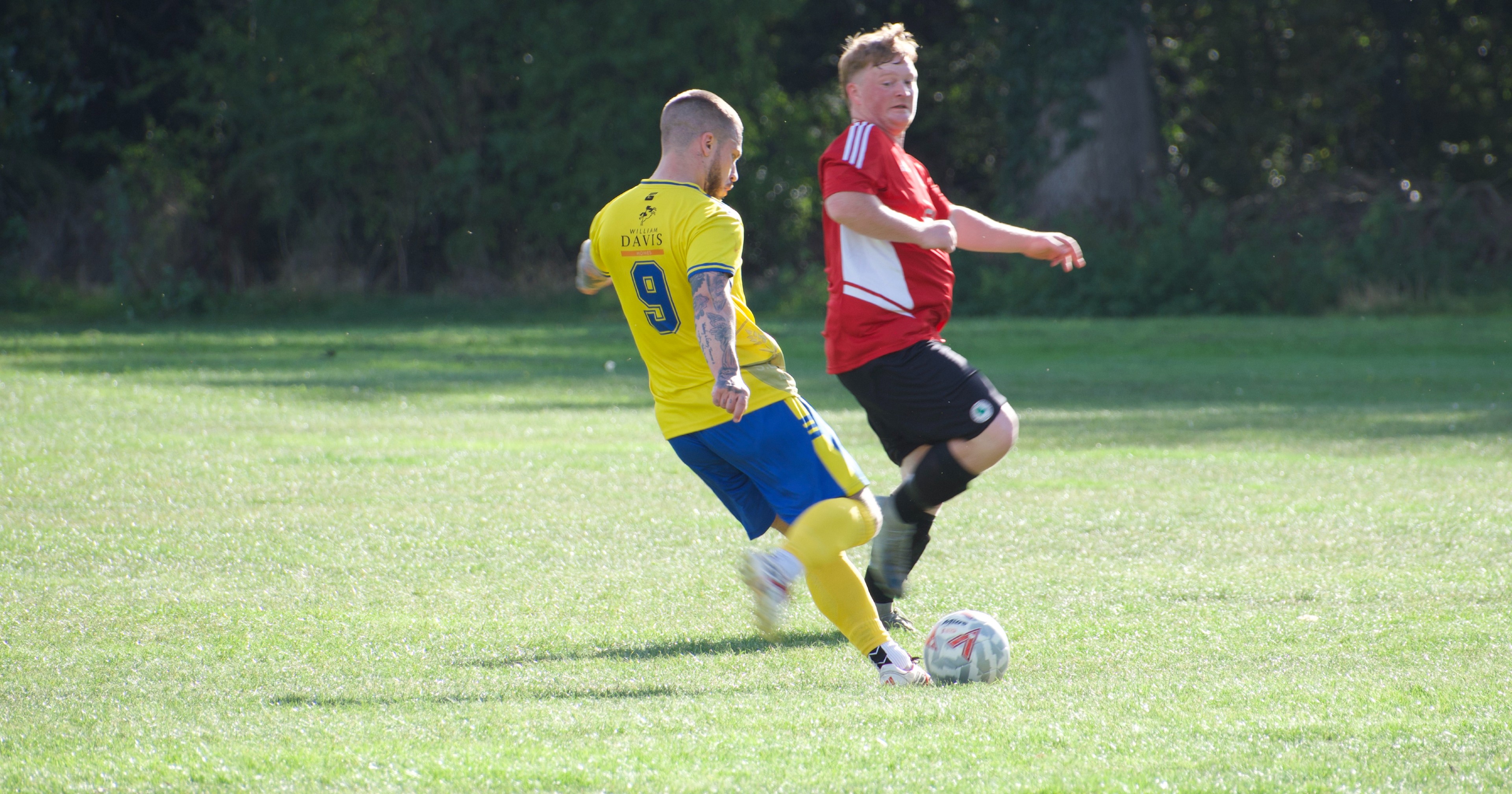 Sutton Bonington FC playing against Melton Foxes FC