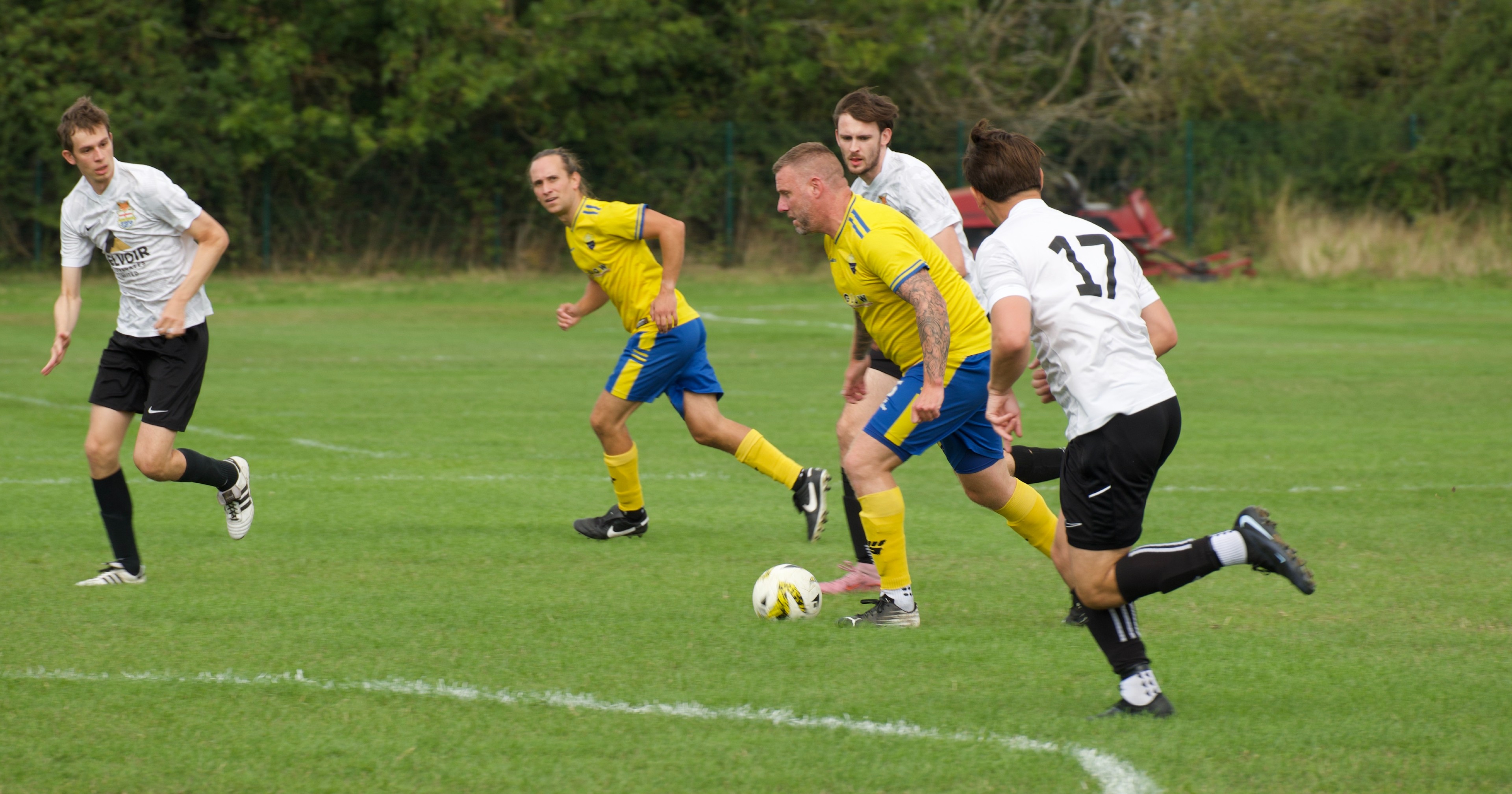 Sutton Bonington FC playing against Melton Foxes FC